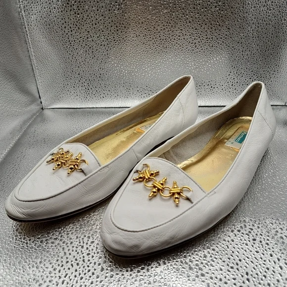 Partners White Olivia Flats Women's Size 7.5 - Picture 3 of 9